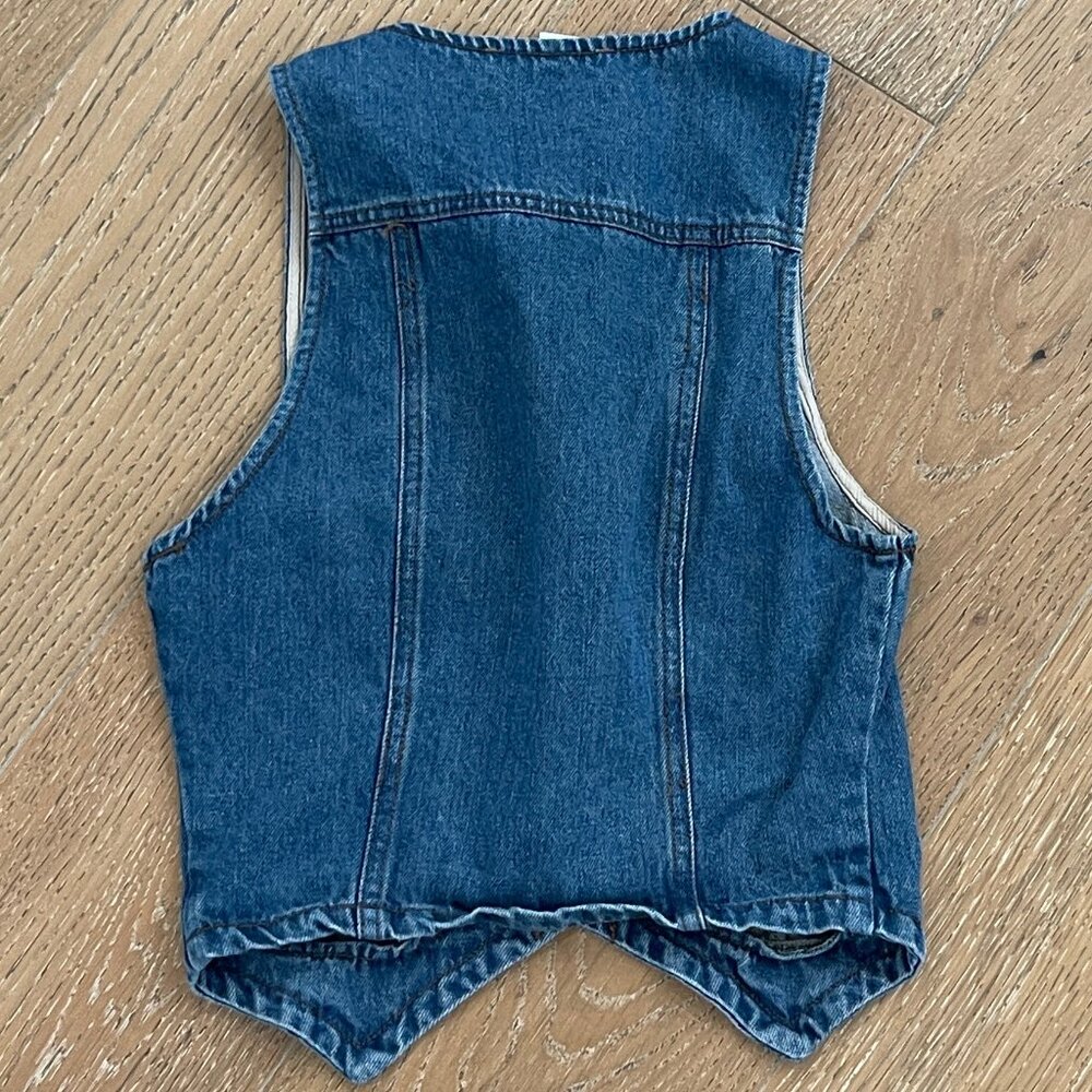 RSQ Jean Vest - Size XXS - Picture 2 of 4
